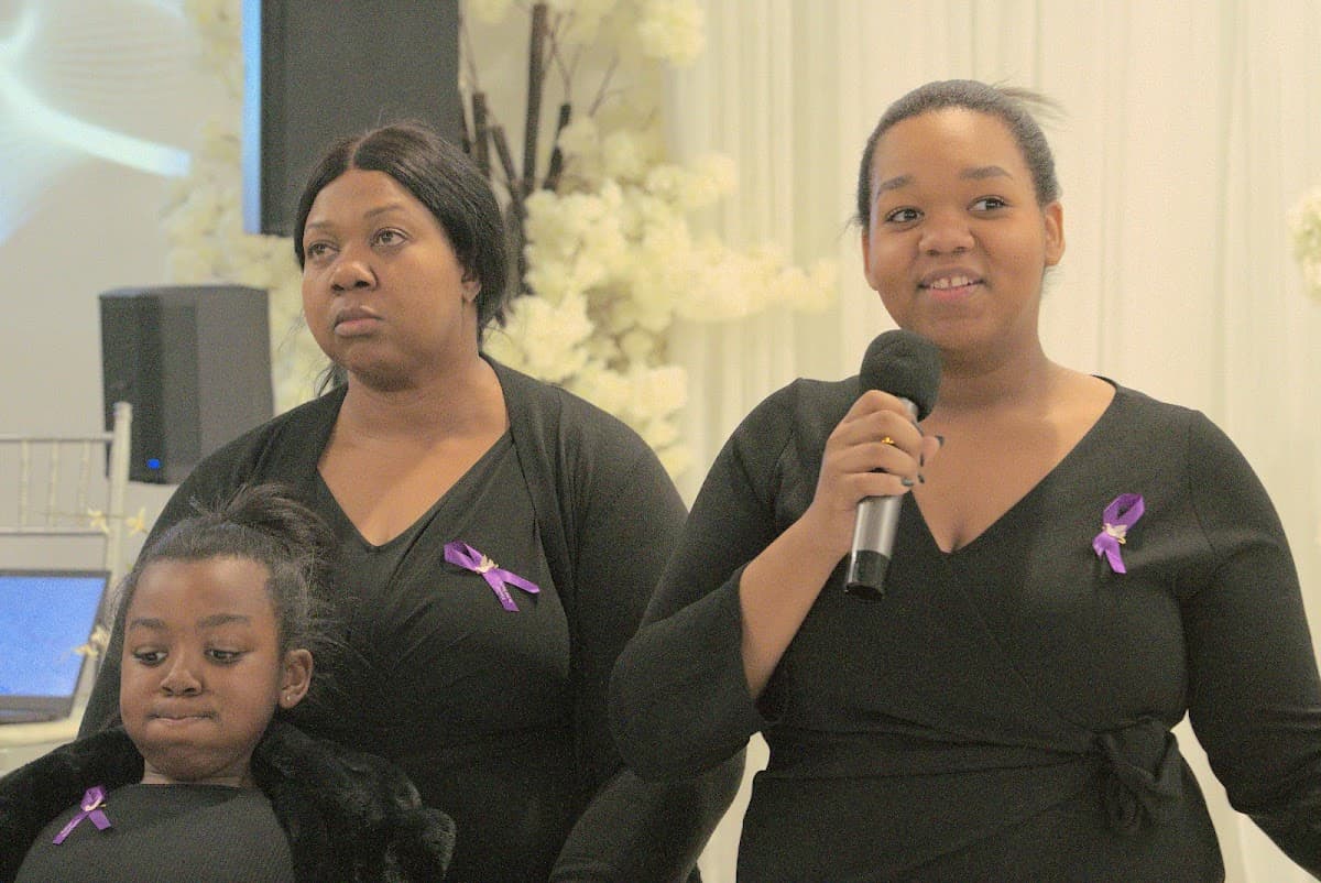 Pastor Lily, Beyonce, and Ashanti — family of the late George Kasapira